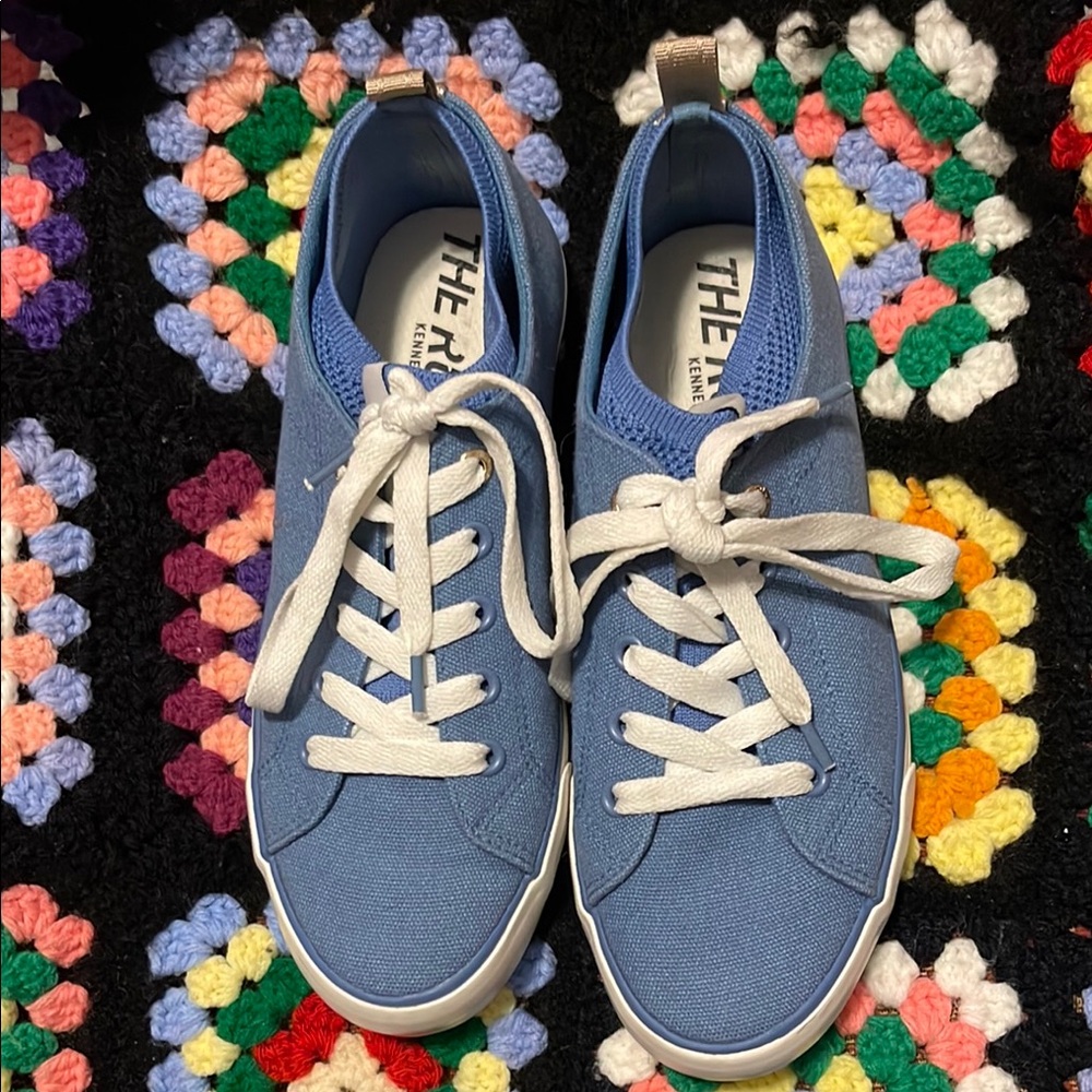 Kenneth Cole New York Blue Sneakers
